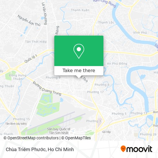 Chùa Triêm Phước map