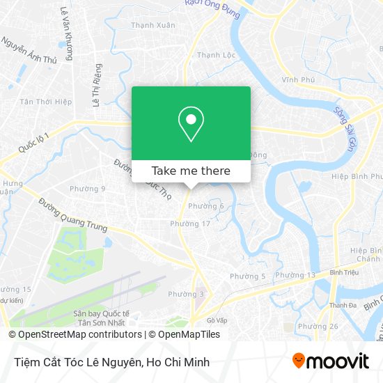 Tiệm Cắt Tóc Lê Nguyên map