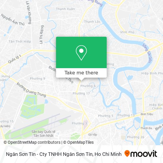 Ngân Sơn Tín - Cty TNHH Ngân Sơn Tín map