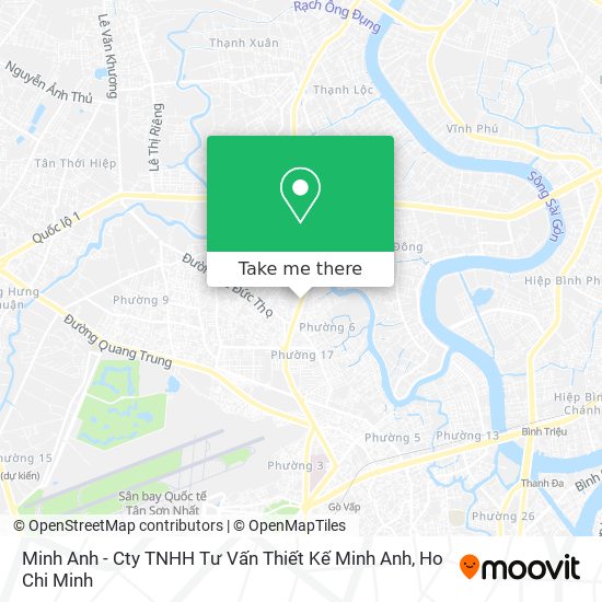 Minh Anh - Cty TNHH Tư Vấn Thiết Kế Minh Anh map