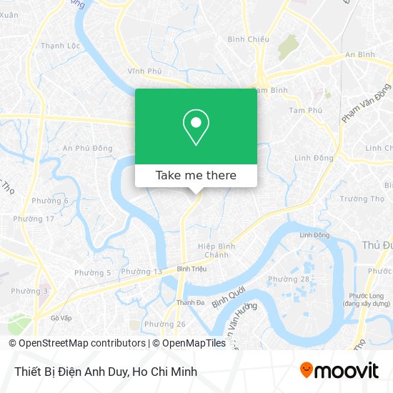 Thiết Bị Điện Anh Duy map