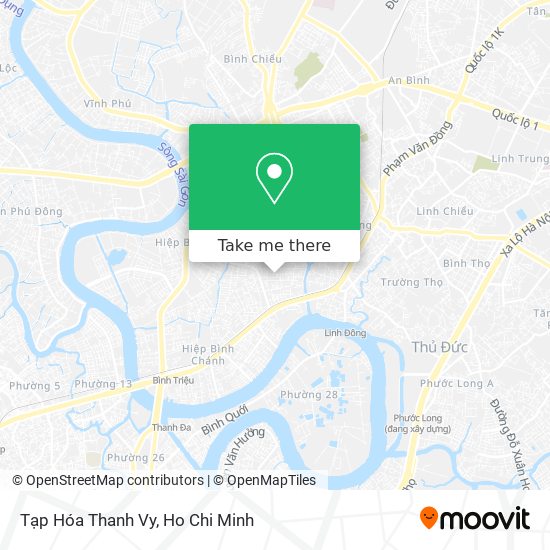 Tạp Hóa Thanh Vy map