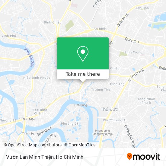 Vườn Lan Minh Thiện map