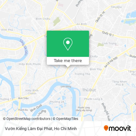 Vườn Kiểng Lâm Đại Phát map