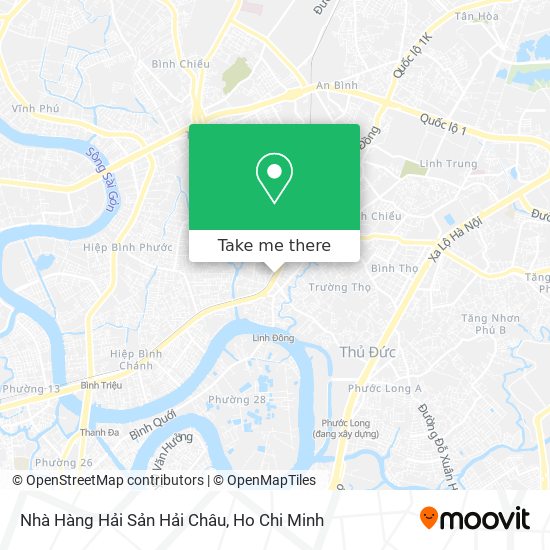 Nhà Hàng Hải Sản Hải Châu map