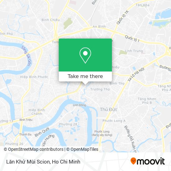 Lăn Khử Mùi Scion map