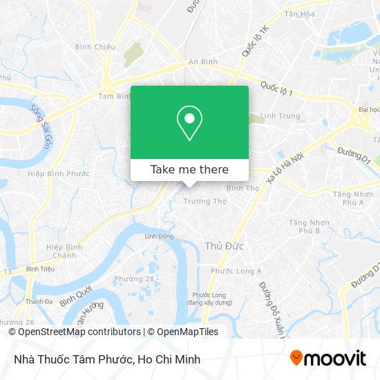 Nhà Thuốc Tâm Phước map