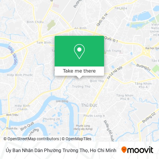 Ủy Ban Nhân Dân Phường Trường Thọ map