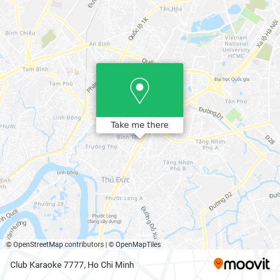 Club Karaoke 7777 map