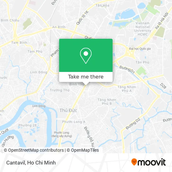 Cantavil map