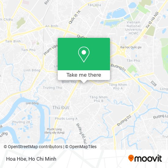 Hoa Hòe map