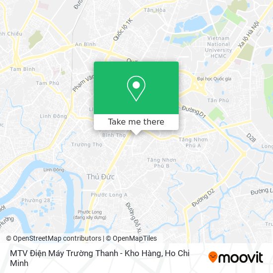 MTV Điện Máy Trường Thanh - Kho Hàng map
