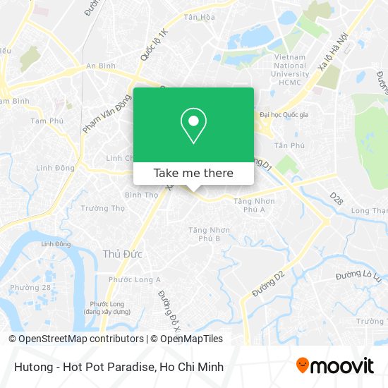 Hutong - Hot Pot Paradise map