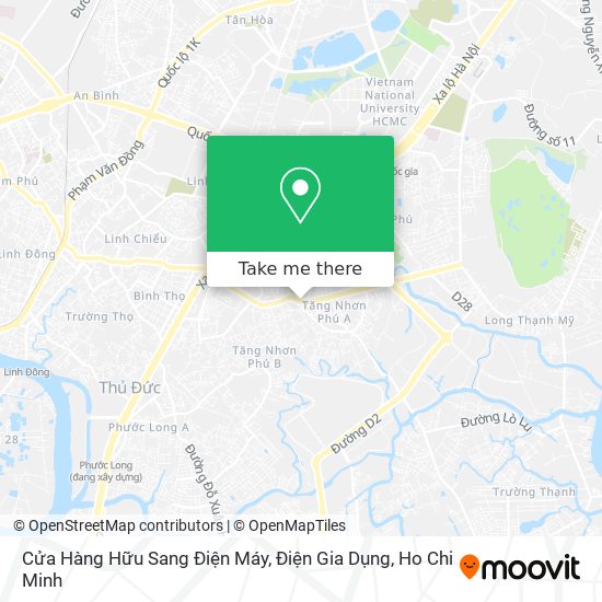 Cửa Hàng Hữu Sang Điện Máy, Điện Gia Dụng map