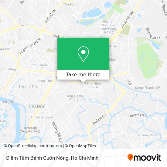 Điểm Tâm Bánh Cuốn Nóng map