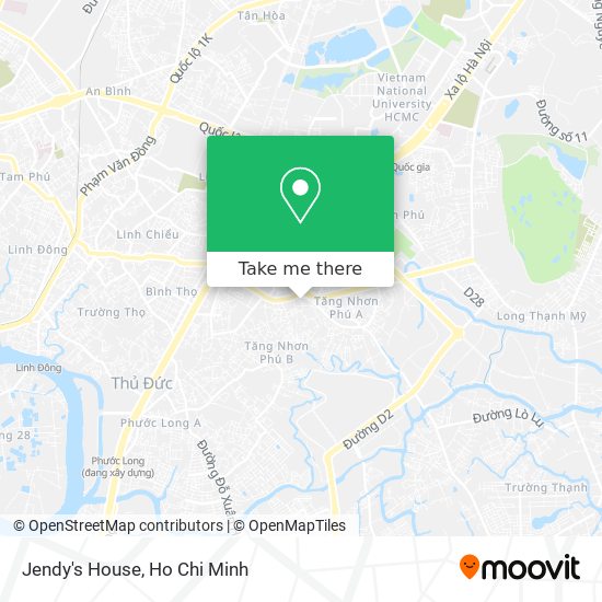 Jendy's House map