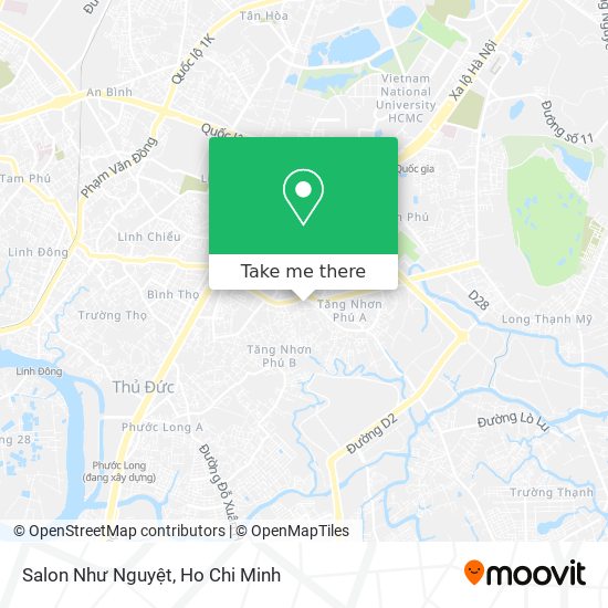 Salon Như Nguyệt map