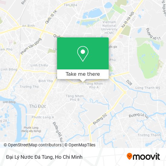 Đại Lý Nước Đá Tùng map