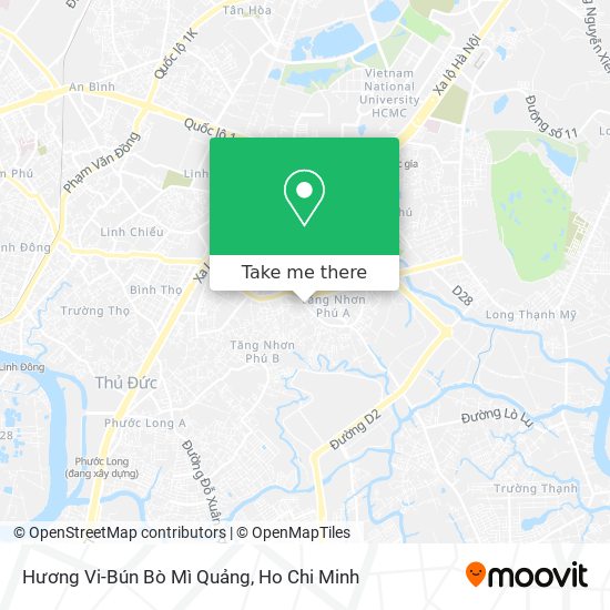 Hương Vi-Bún Bò Mì Quảng map