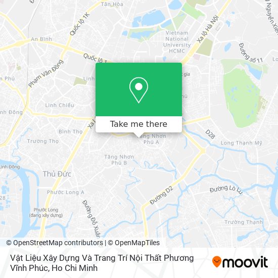 Vật Liệu Xây Dựng Và Trang Trí Nội Thất Phương Vĩnh Phúc map