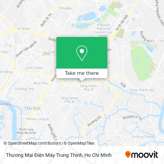 Thương Mại Điện Máy Trung Thịnh map