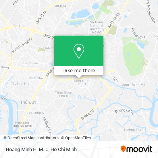 Hoàng Minh H. M. C map