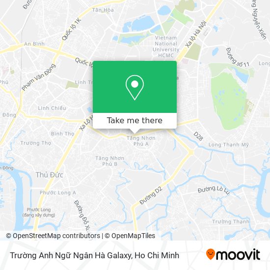 Trường Anh Ngữ Ngân Hà Galaxy map