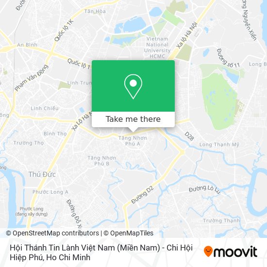 Hội Thánh Tin Lành Việt Nam (Miền Nam) - Chi Hội Hiệp Phú map