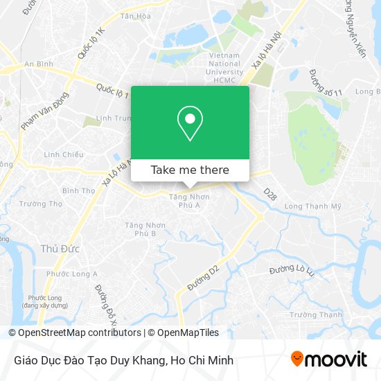 Giáo Dục Đào Tạo Duy Khang map