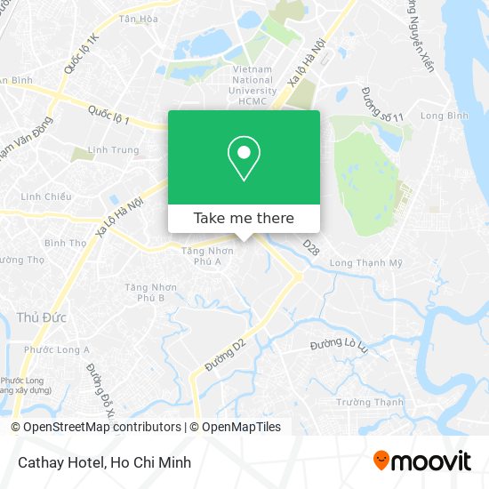 Cathay Hotel map