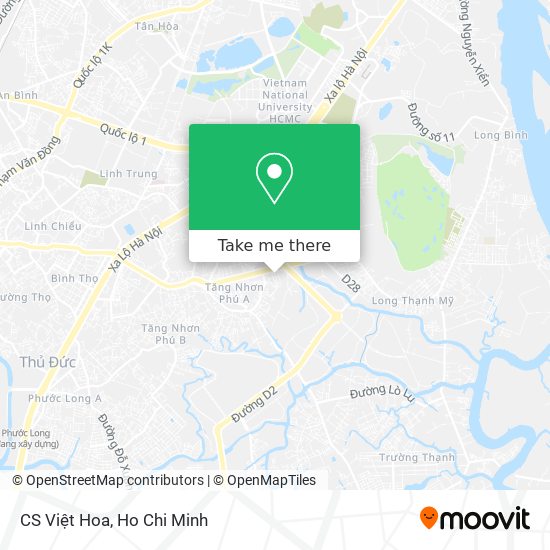 CS Việt Hoa map