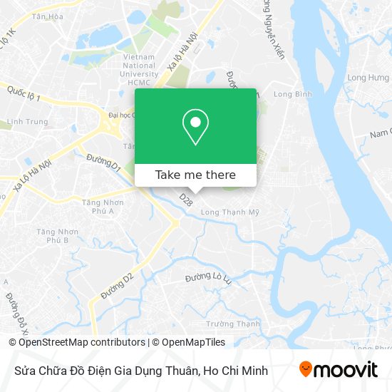 Sửa Chữa Đồ Điện Gia Dụng Thuân map