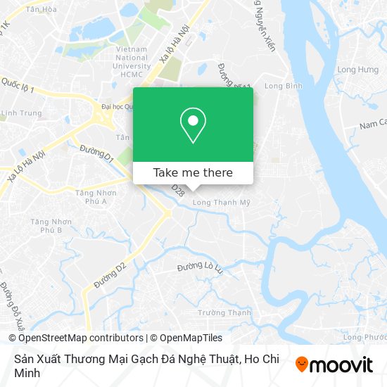 Sản Xuất Thương Mại Gạch Đá Nghệ Thuật map