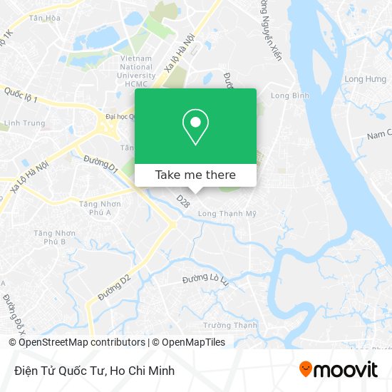Điện Tử Quốc Tư map