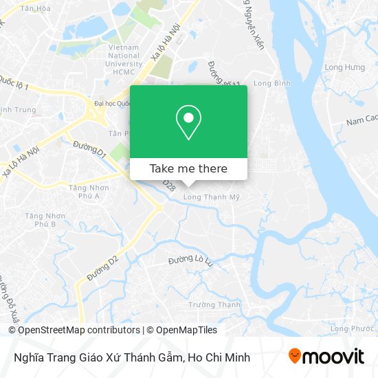 Nghĩa Trang Giáo Xứ Thánh Gẫm map