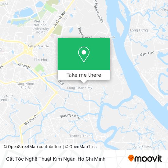 Cắt Tóc Nghệ Thuật Kim Ngân map