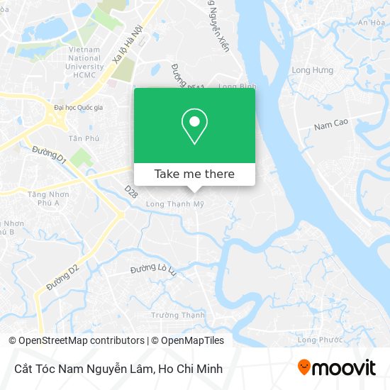 Cắt Tóc Nam Nguyễn Lâm map