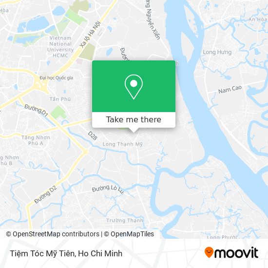 Tiệm Tóc Mỹ Tiên map