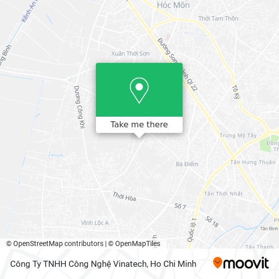 Công Ty TNHH Công Nghệ Vinatech map