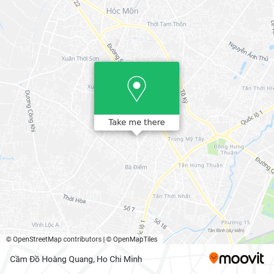 Cầm Đồ Hoàng Quang map