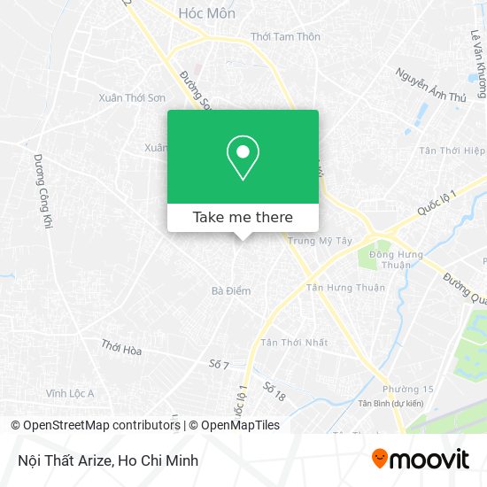 Nội Thất Arize map