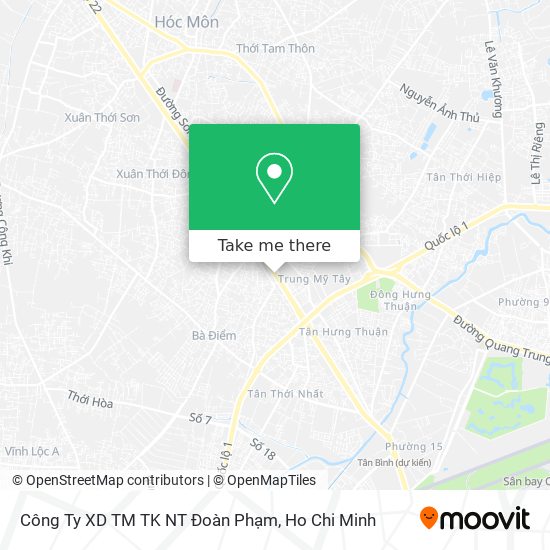 Công Ty XD TM TK NT Đoàn Phạm map