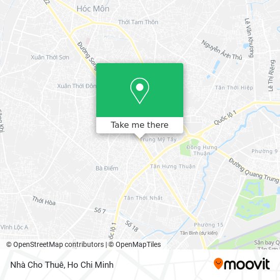 Nhà Cho Thuê map