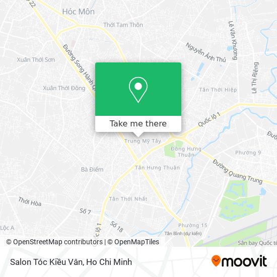 Salon Tóc Kiều Vân map