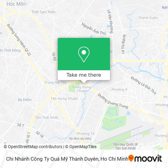 Chi Nhánh Công Ty Quá Mỹ Thành Duyên map