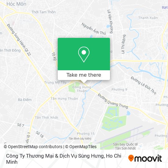 Công Ty Thương Mại & Dịch Vụ Sùng Hưng map