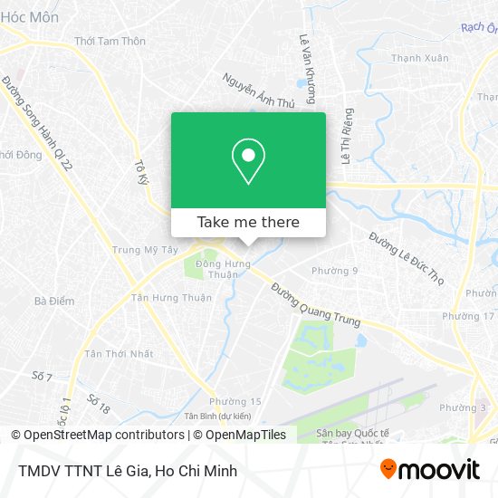 TMDV TTNT Lê Gia map