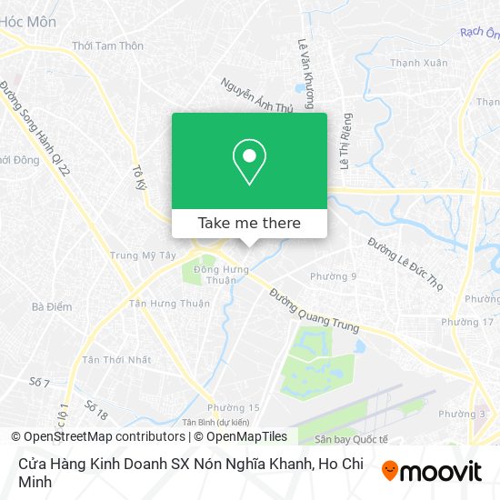 Cửa Hàng Kinh Doanh SX Nón Nghĩa Khanh map