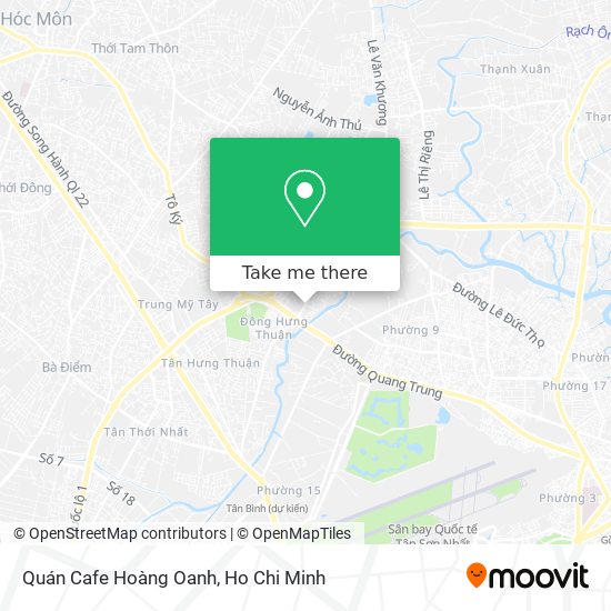 Quán Cafe Hoàng Oanh map