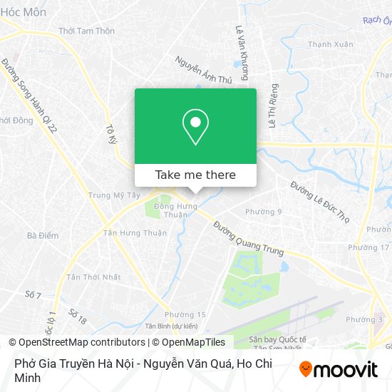 Phở Gia Truyền Hà Nội - Nguyễn Văn Quá map